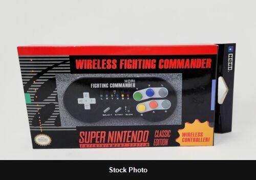 HORI Wireless Fighting Commander (Super Nintendo) - Nintendo Accessories