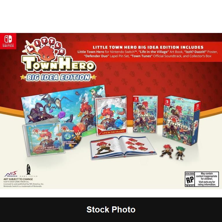 Little Town Hero [Big Idea Edition] - Nintendo Switch