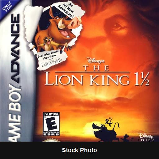The Lion King 1 1/2 - Game Boy Advance