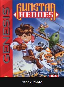 Gunstar Heroes - Sega Genesis
