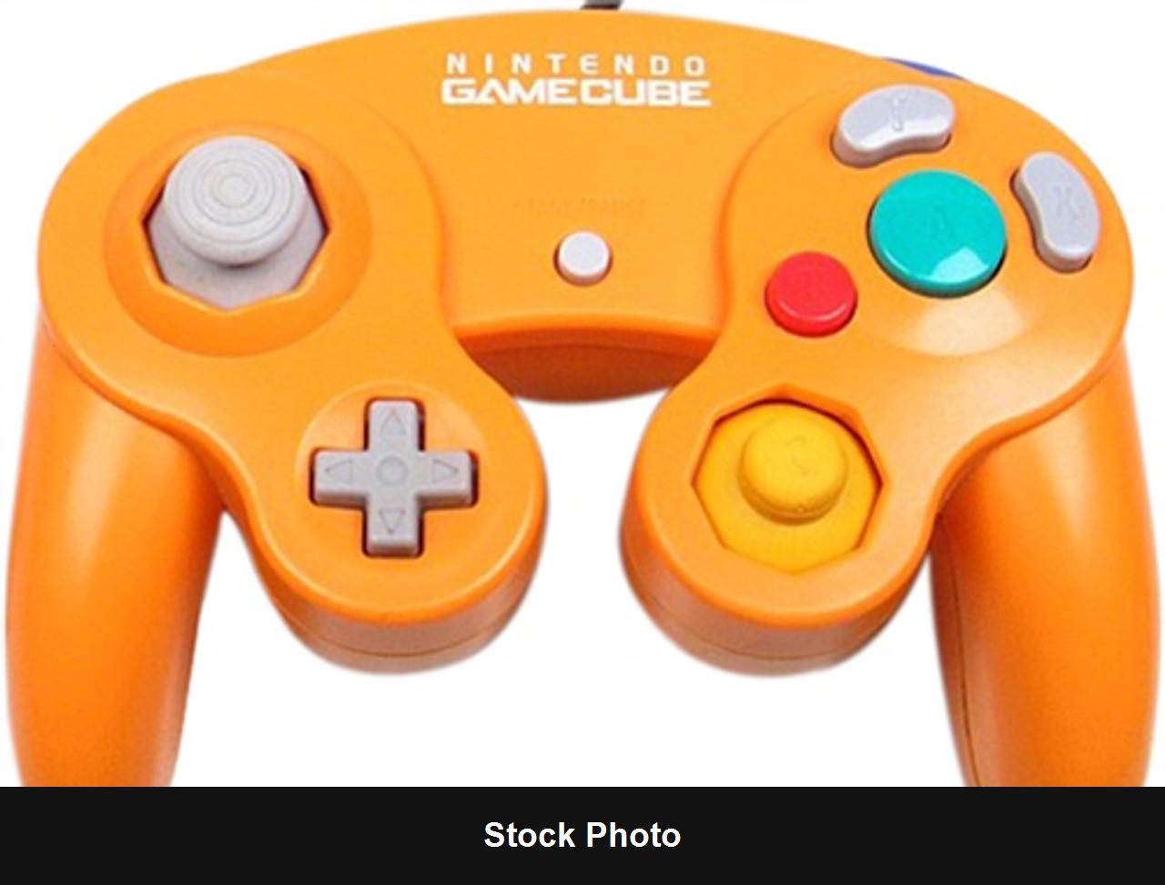 Orange Controller (Gamecube) - Nintendo Accessories