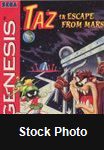 Taz in Escape from Mars - Sega Genesis