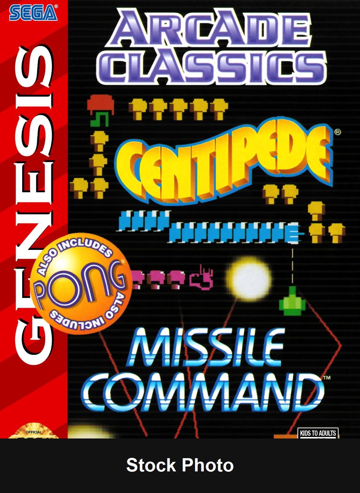 Arcade Classics - Sega Genesis