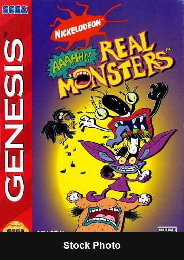 AAAHH Real Monsters - Sega Genesis