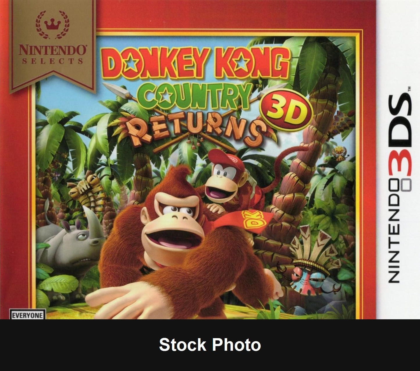 Donkey Kong Country Returns 3D - Nintendo 3DS