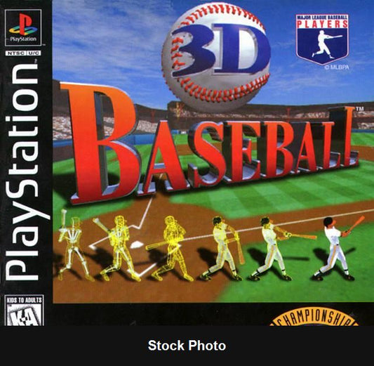 3D Baseball - PlayStation