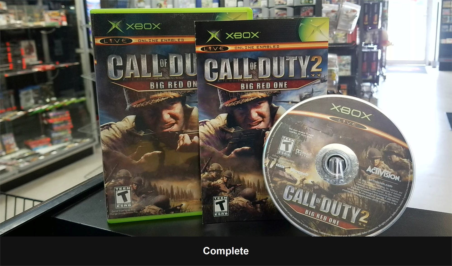 Call of Duty 2 Big Red One - Xbox