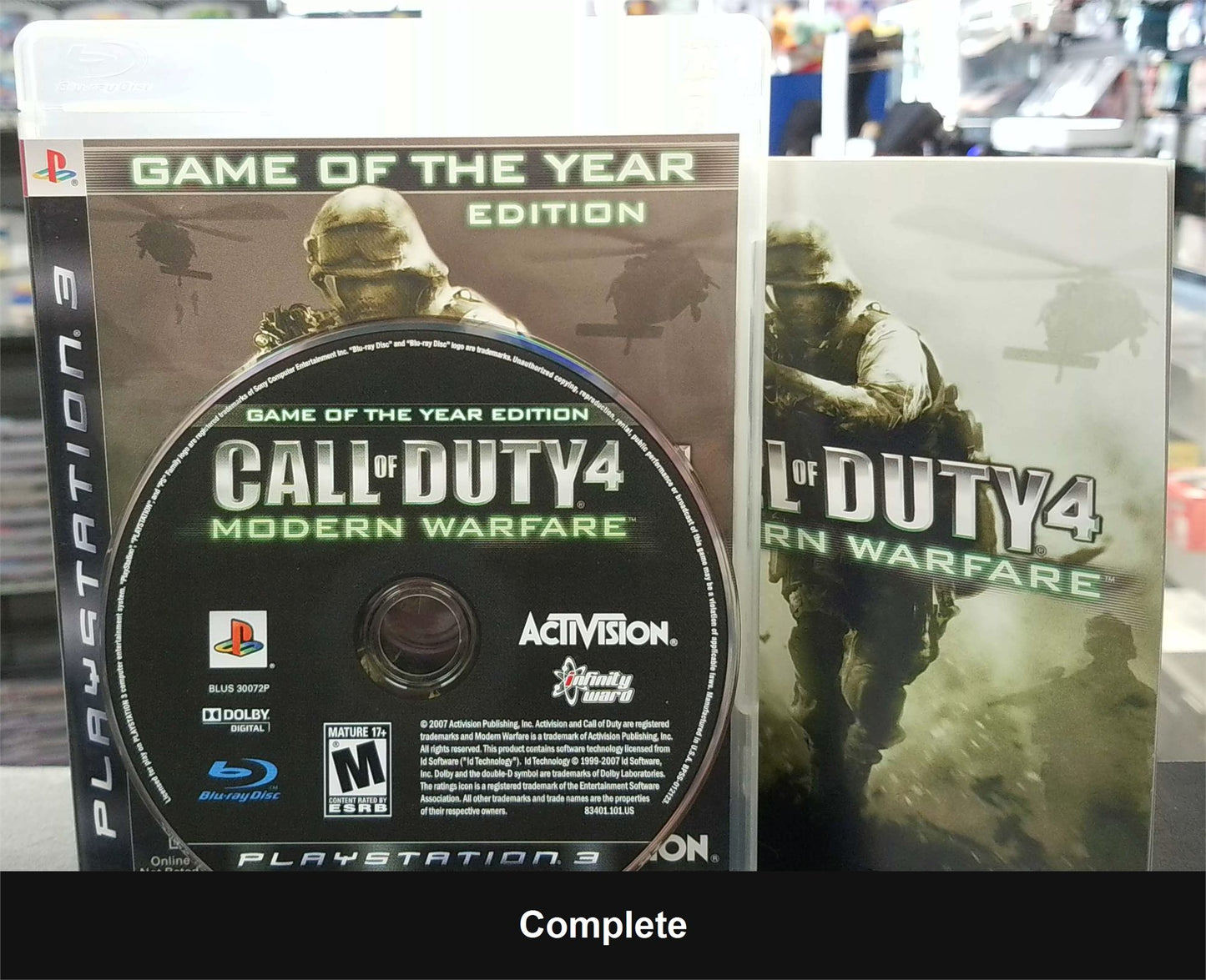 Call of Duty 4 Modern Warfare [Game of the Year] - PlayStation 3
