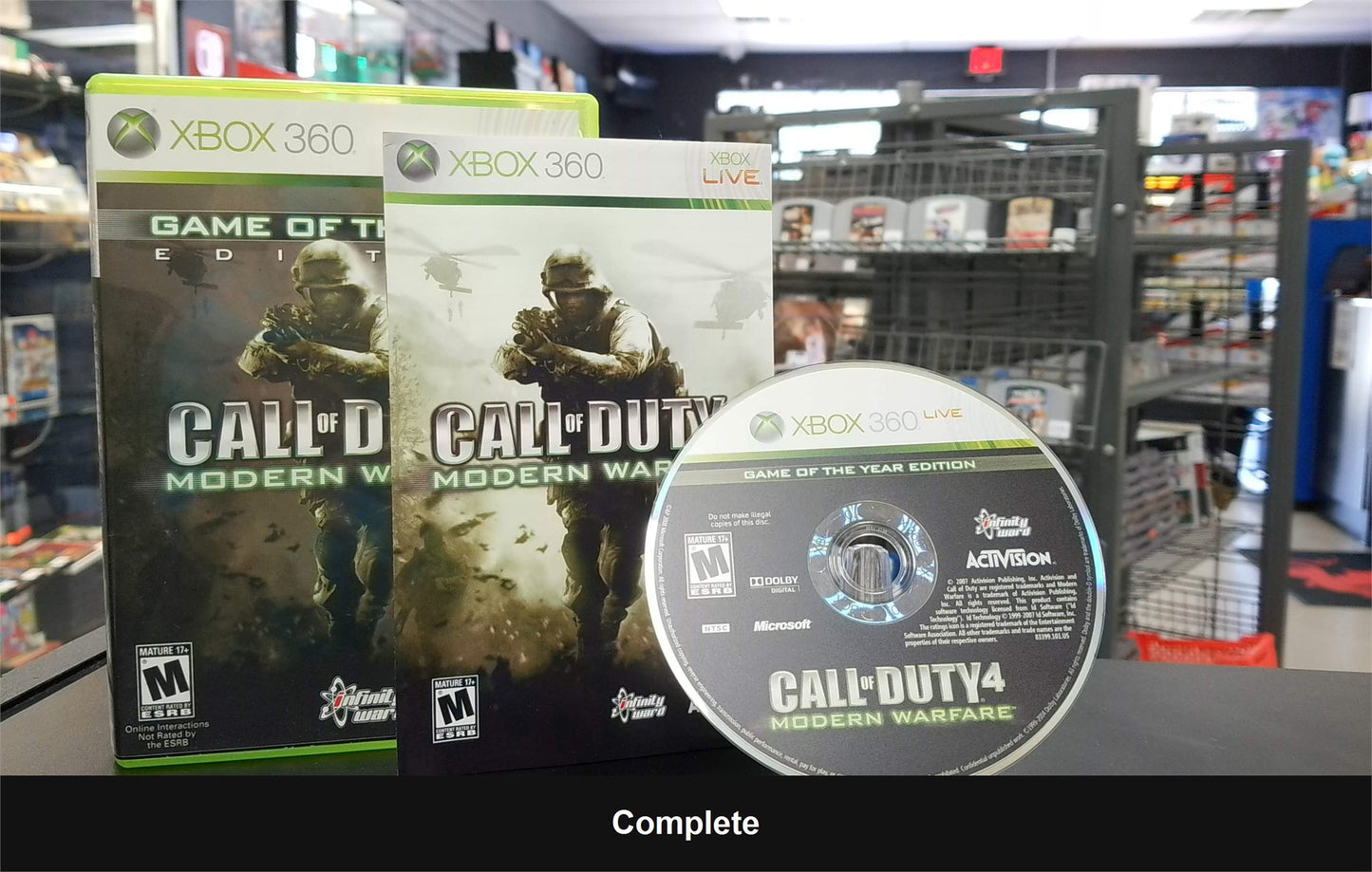 Call of Duty 4 Modern Warfare [Game Of The Year] - Xbox 360