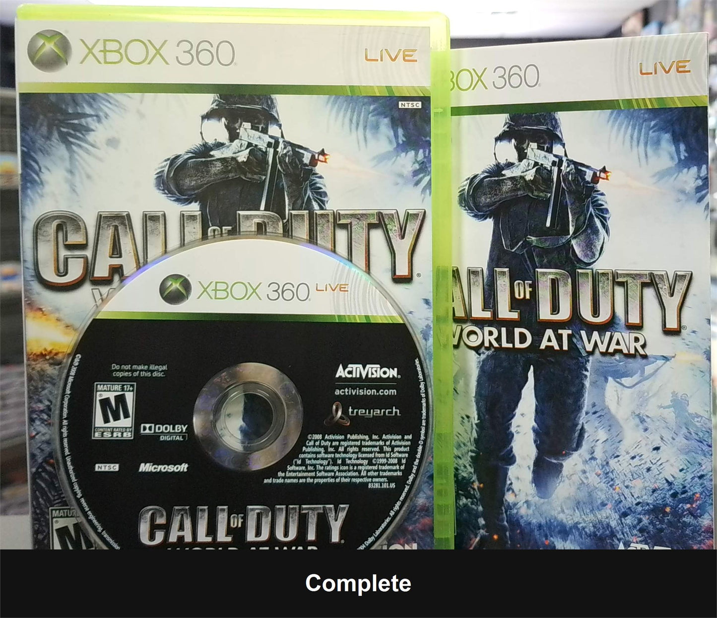 Call of Duty World at War - Xbox 360