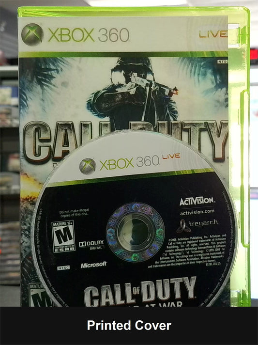 Call of Duty World at War - Xbox 360