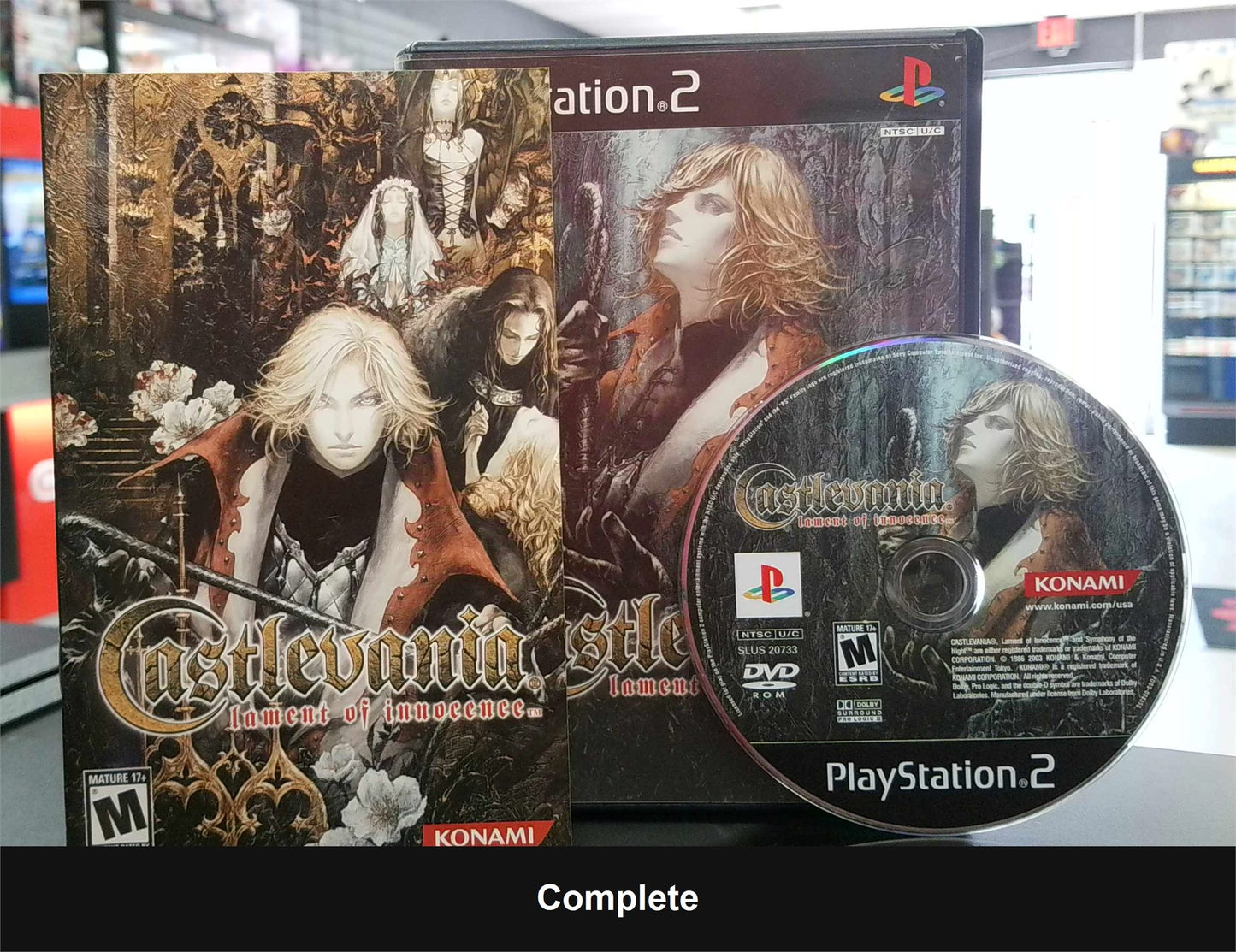 Castlevania Lament of Innocence - Playstation 2