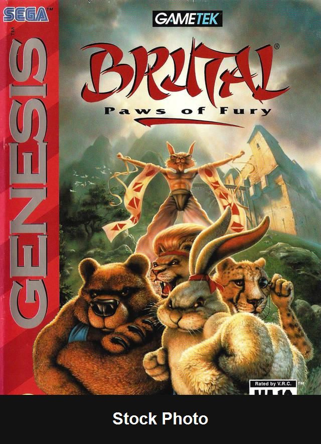 Brutal Paws of Fury - Sega Genesis