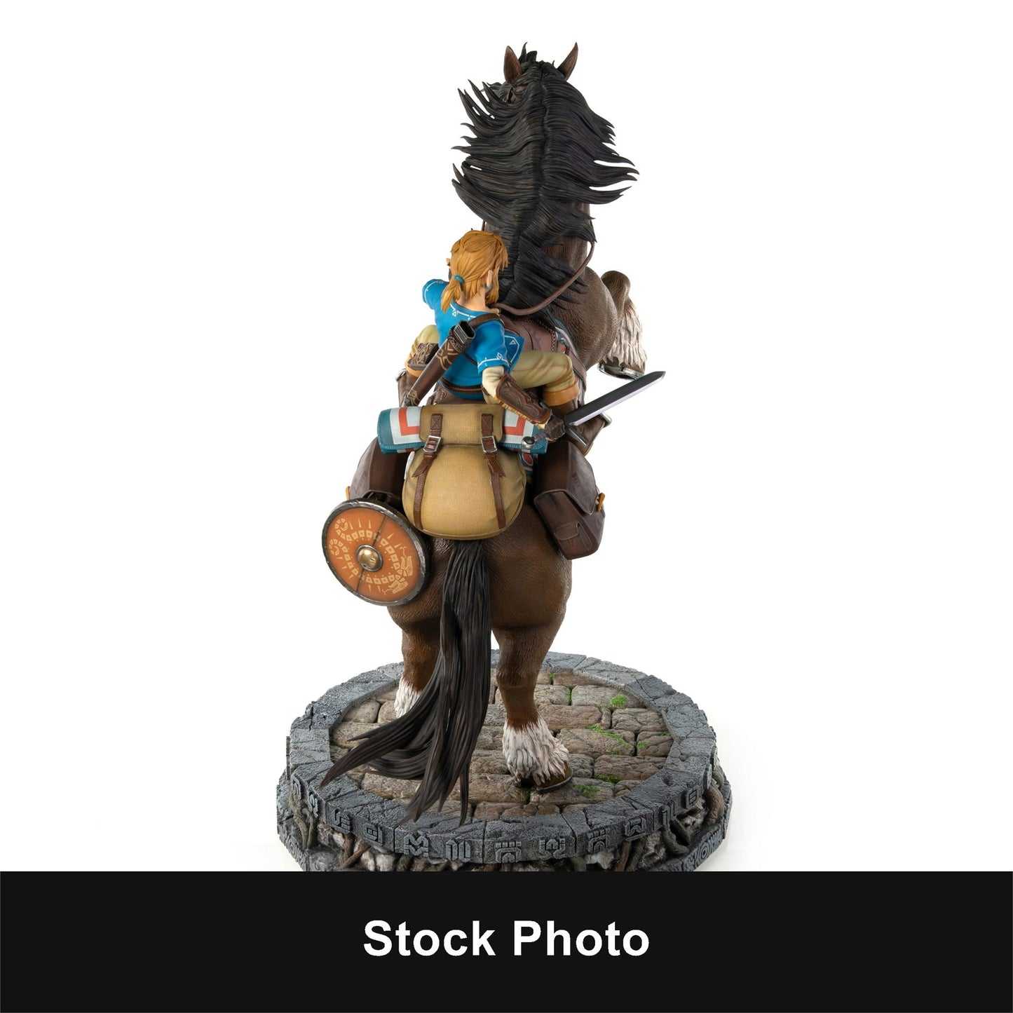 Breath of the Wild: Link On Horseback 22" Premium Resin Statue (New) - Special Order
