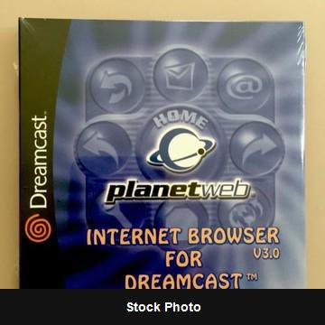 PlanetWeb Web Browser 3.0 - Sega Dreamcast