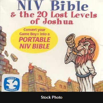 NIV Bible and Lost Levels of Joshua - Game Boy