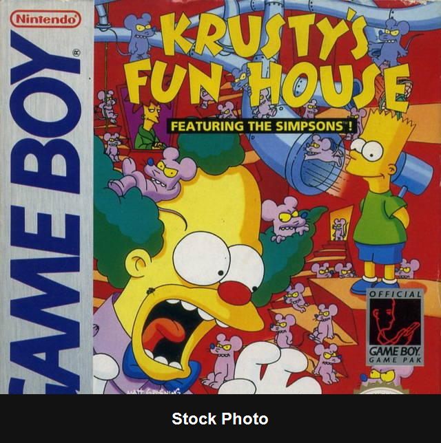 Krusty's Fun House - Game Boy