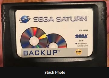 Backup RAM Cart (Sega Saturn) - Sega Accessories