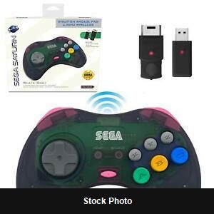Retro-bit Wireless Controller (Sega Saturn) - Sega Accessories