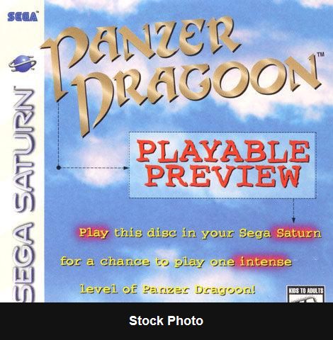 Panzer Dragoon Playable Preview - Sega Saturn