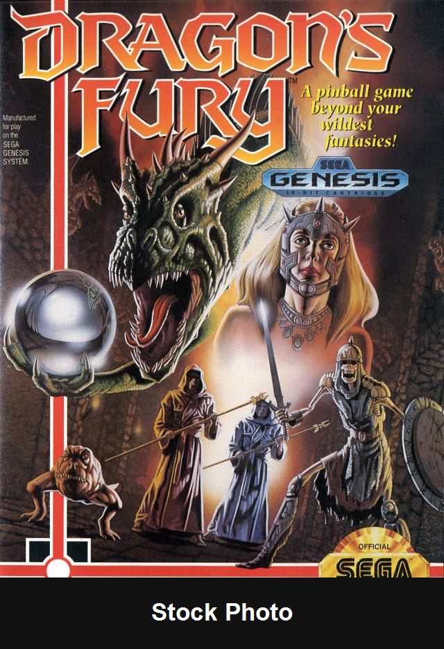 Dragon's Fury - Sega Genesis