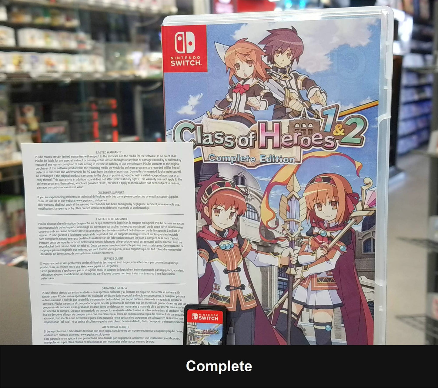 Class Of Heroes 1 & 2: Complete Edition - Nintendo Switch