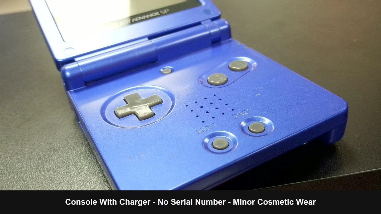 Cobalt Game Boy Advance SP - Console