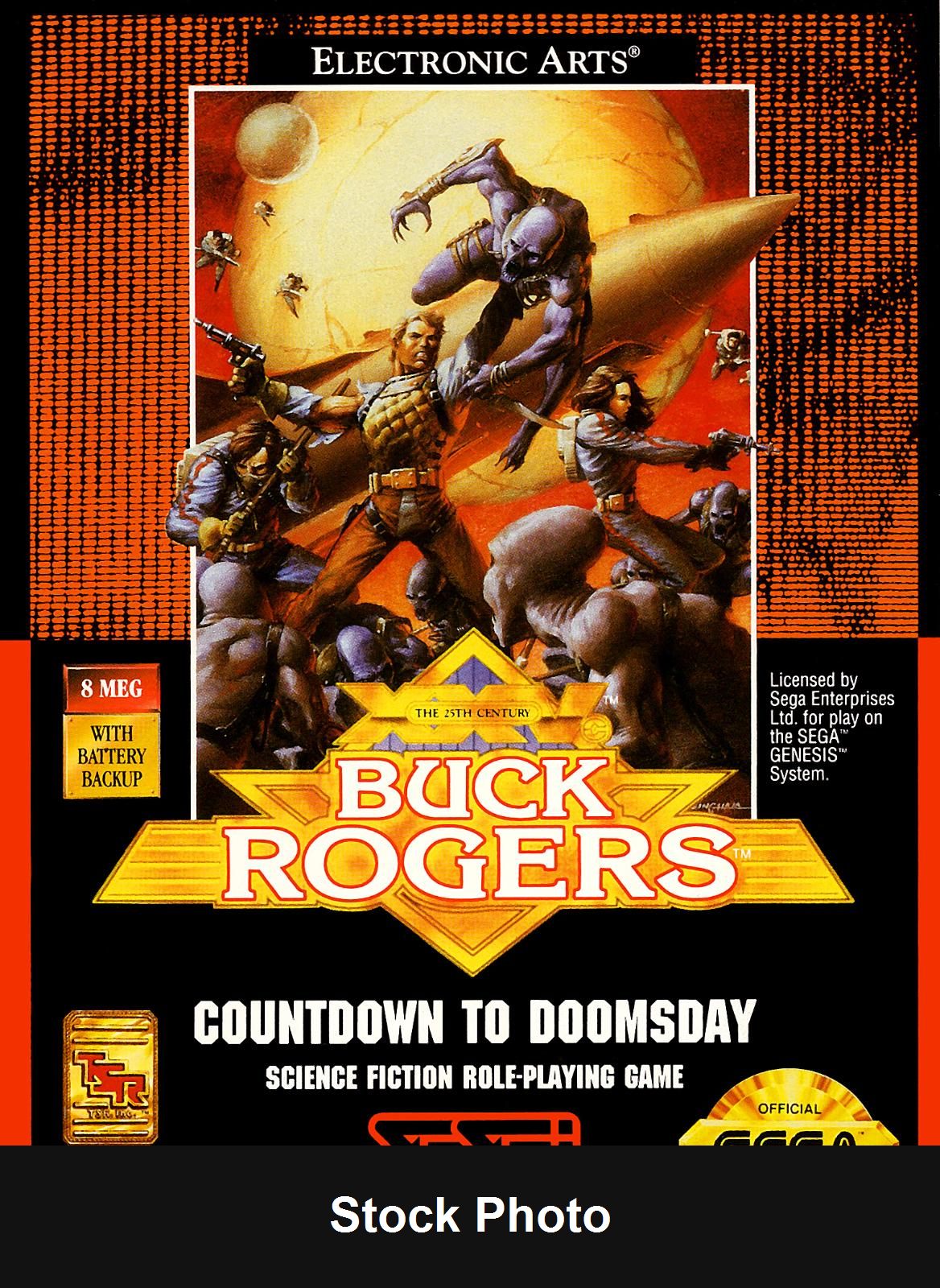 Buck Rogers Countdown to Doomsday - Sega Genesis