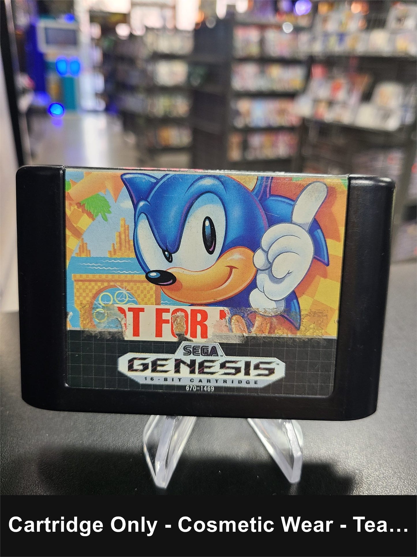 Sonic the Hedgehog [Not For Resale] - Sega Genesis