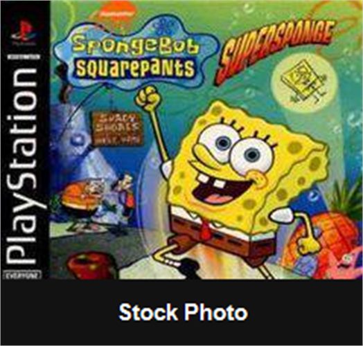 SpongeBob SquarePants Super Sponge - PlayStation