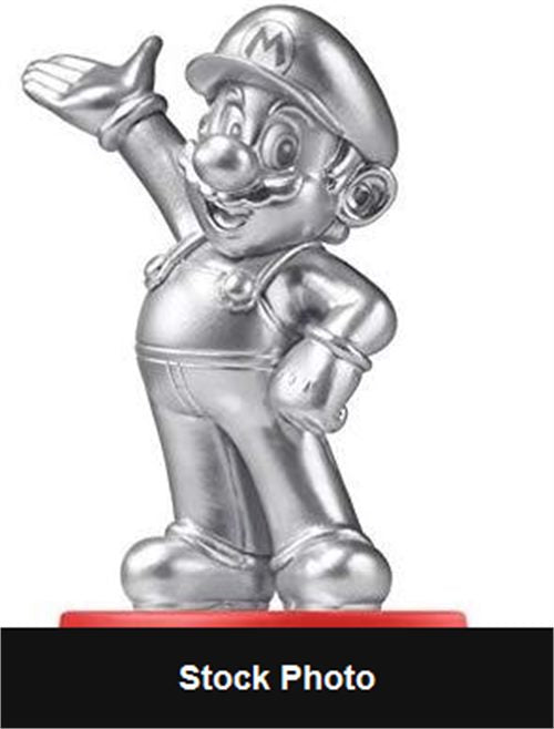 Mario - Silver - Amiibo