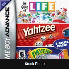 Life/Yahtzee/Payday - Game Boy Advance