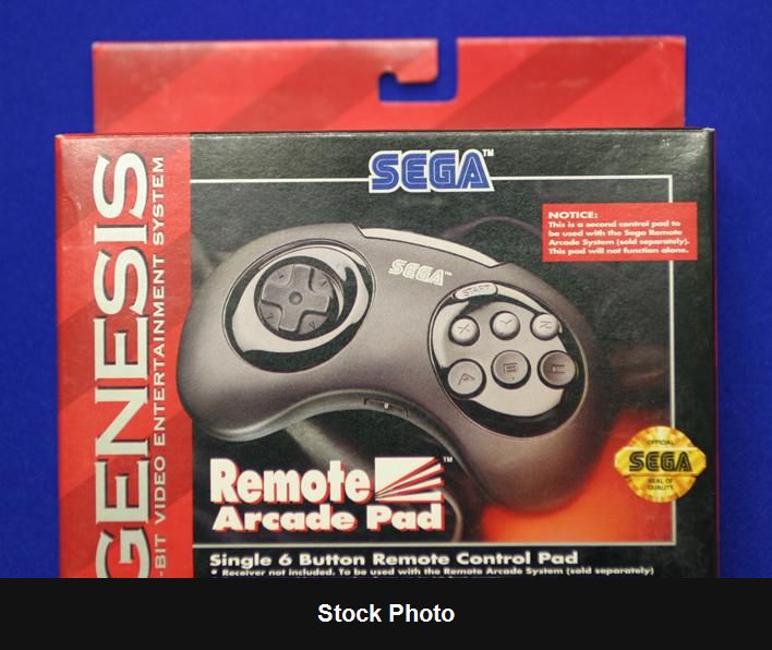Sega Genesis Remote Arcade Pad (Sega Genesis) - Sega Accessories