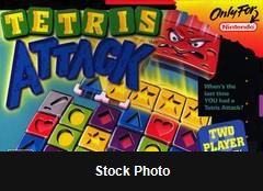 Tetris Attack - Super Nintendo