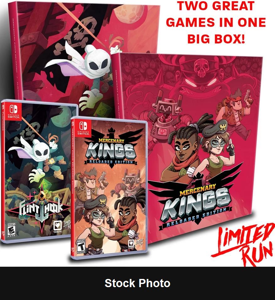 Mercenary Kings Reloaded & Flinthook [Tribute Treasure Box] - Nintendo Switch