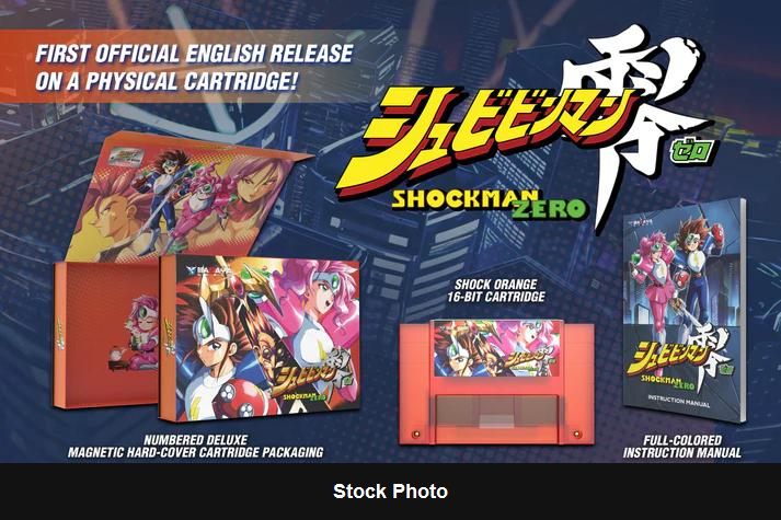 Shockman Zero - Super Nintendo