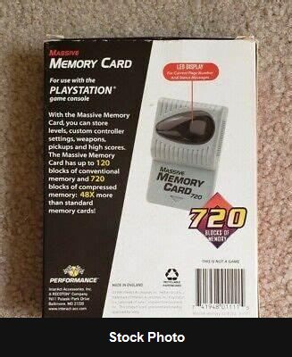 Massive Memory Card 720 (PlayStation) - PlayStation Accessories