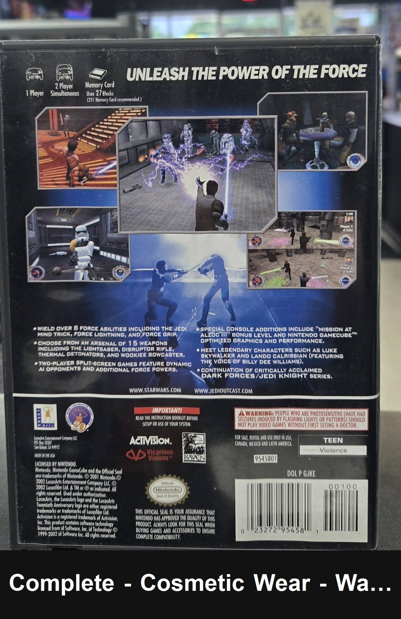 Star Wars Jedi Outcast - GameCube