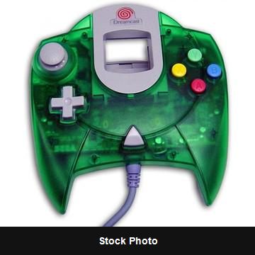 Green Sega Dreamcast Controller (Sega Dreamcast) - Sega Accessories
