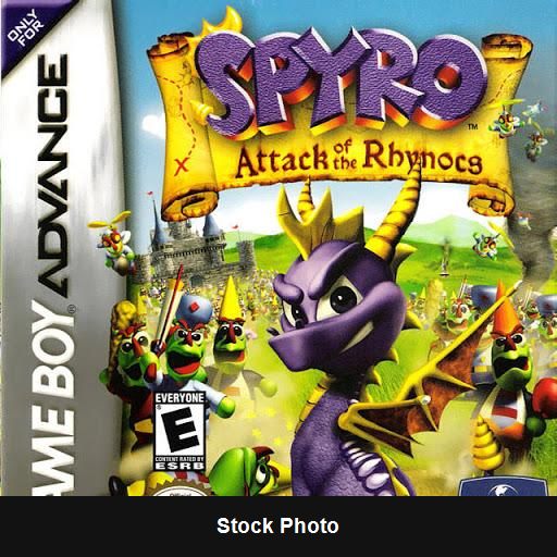 Spyro Attack of the Rhynocs - Game Boy Advance
