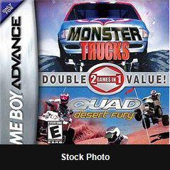 Monster Trucks Quad Fury Double Pack - Game Boy Advance