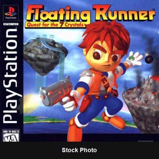 Floating Runner Quest for the 7 Crystals - Playstation