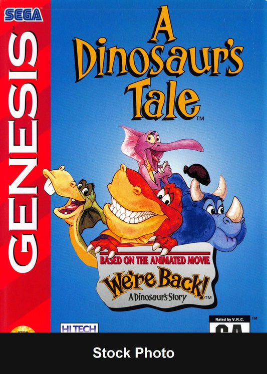 A Dinosaur's Tale - Sega Genesis