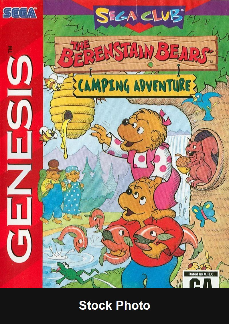 Berenstain Bears Camping Adventure - Sega Genesis