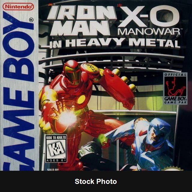 Iron Man X-O Manowar in Heavy Metal - Game Boy