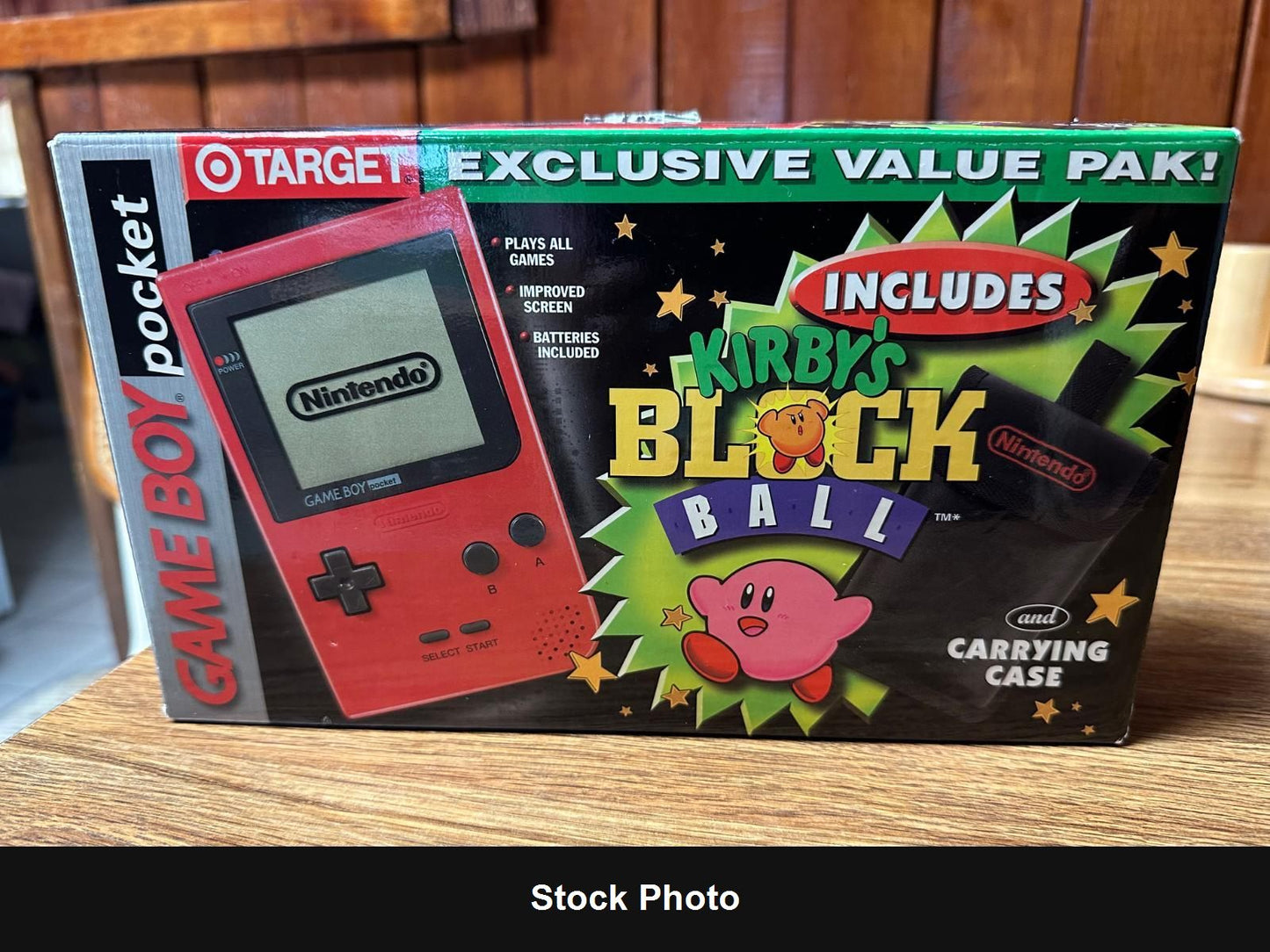 Game Boy Pocket Red [Target Kirby Value Pak] - Game Boy