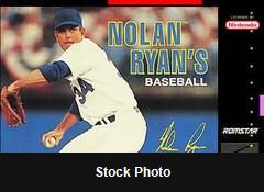 Nolan Ryan's Baseball - Super Nintendo