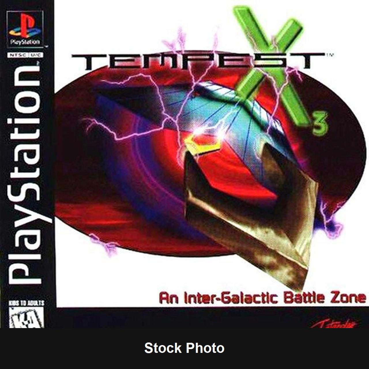 Tempest X3 An Inter-Galactic Battle Zone - PlayStation