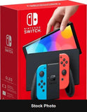 Nintendo Switch OLED with Blue and Red Joy-Con - Console