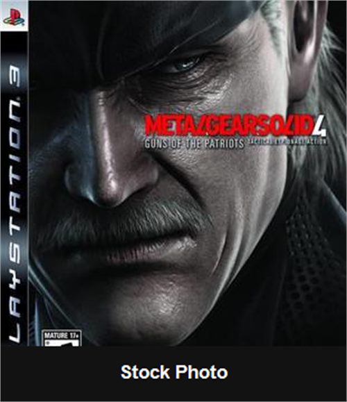 Metal Gear Solid 4 Guns of the Patriots - PlayStation 3